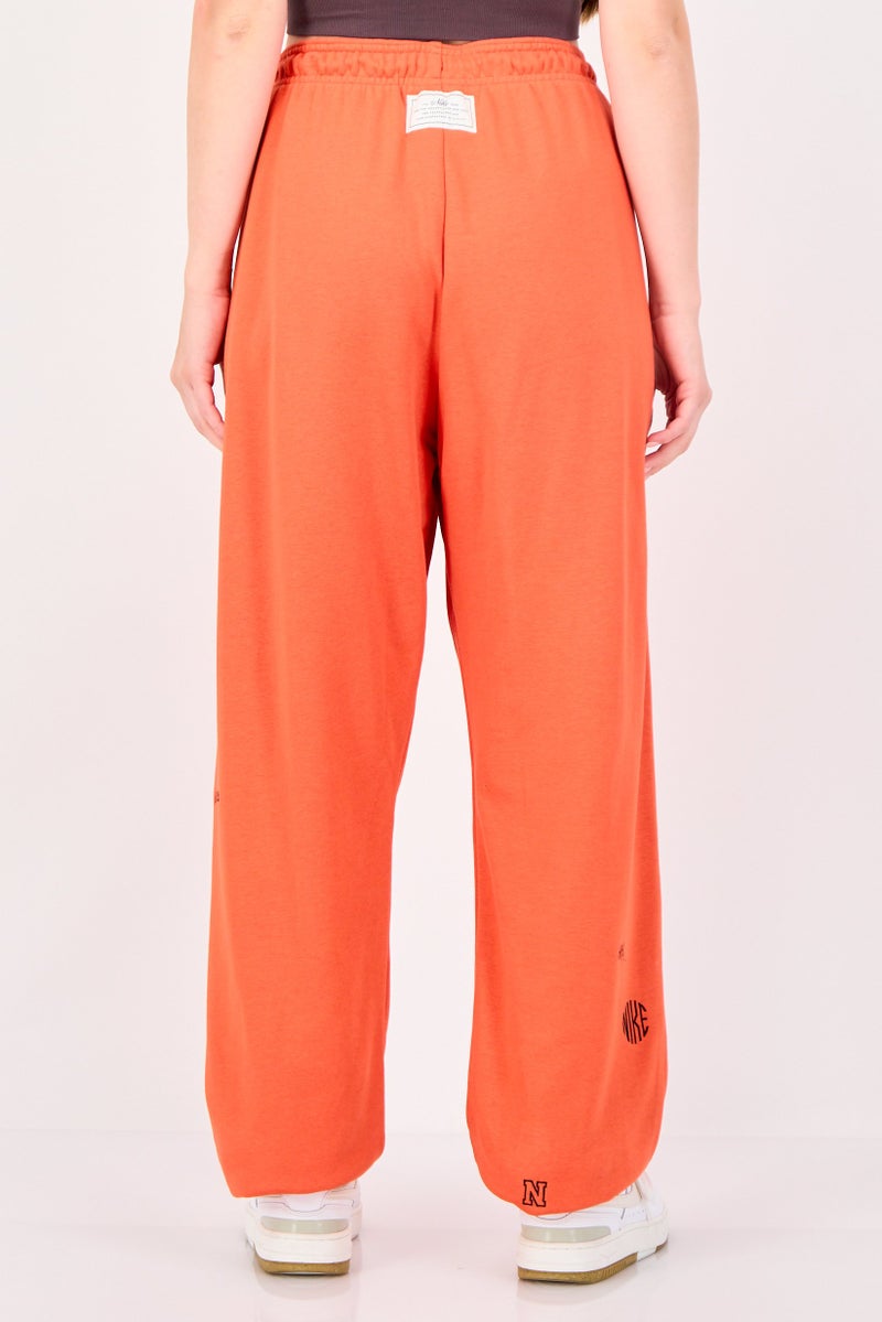Nike Women Oversized Fit Outdoor Sweatpants, Red - Image 3